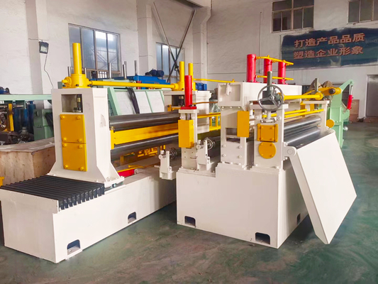 Middle Gauge Steel Slitting Line Machine Automatic Operation For Cold Rolled