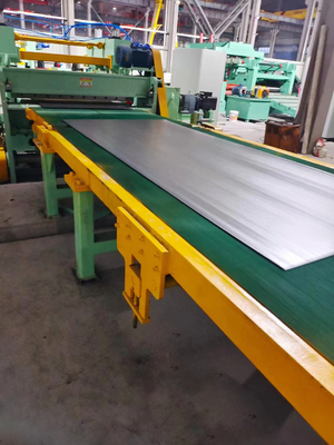 1mm Thick 1600mm Wide Thin Sheet Cut To Length Line Adjustable Speed