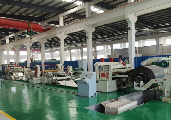 Heavy Duty 2200*16mm Steel Slitting Line Machine High Speed Coil Slitting Equipment