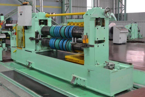 Dual Slitter Head Thick Sheet Steel Coil Slitting Machine Hot Rolled For 4mm Thick