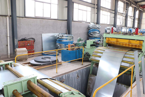 6mm Thick Carbon Steel Heavy Gauge Slitting Line With 1600mm Width
