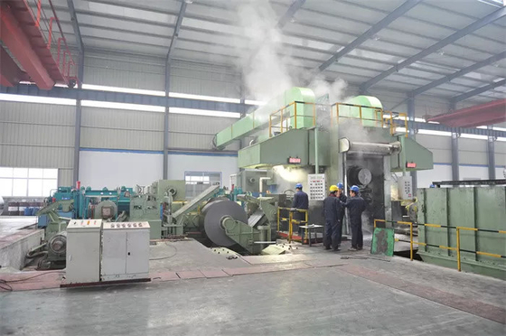 4 Hi Non Reversing Aluminium Cold Rolling Mill With AGC System Φ1250×1250mm