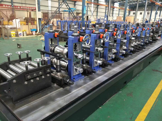25mm Diameter High Frequency Welded Tube Mill Line For Low Carbon Steel