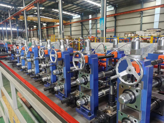 76mm High Frequency Welded Tube Mill 200KW For Hot Rolled Steel Coil