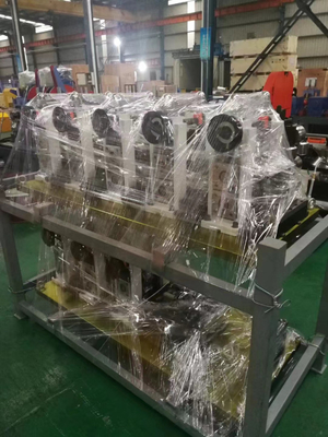 6mm Thickness High Frequency Welded Tube Mill Machine For Round Tube And Square Tube