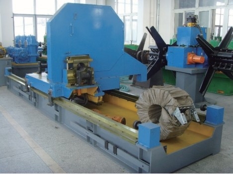 Round Pipe High Frequency Welded Tube Mill With 45m/Min High Efficiency
