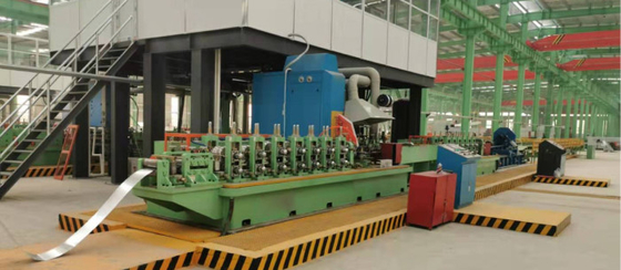 50.8mm High Frequency Welded Pipe Making Machine With Cold Cutting Saw