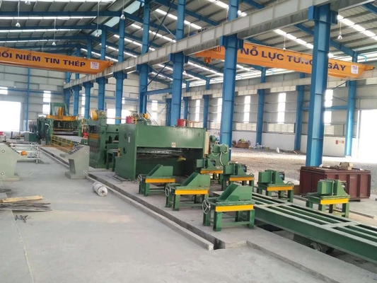 3mm×1800mm Metal Cut To Length Line For Carbon Steel Series Q235