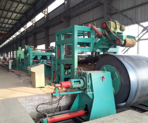 16×2500mm Metal Cut To Length Coil Line 11 Roller Leveler Cut To Length Line