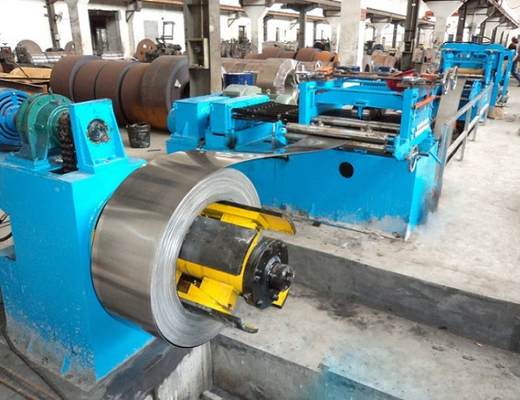 5×1800mm Heavy Gauge Cut To Length Equipment With 4 Hi Leveling Machine
