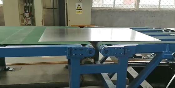 Compact Medium Gauge Sheet Metal Cut To Length Line with 20T Decoiler Capacity