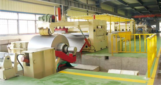 Compact Medium Gauge Sheet Metal Cut To Length Line with 20T Decoiler Capacity