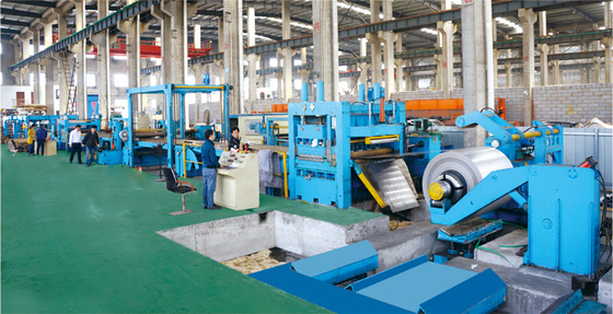 FX-3-10*2000mm Metal Cut To Length Line 10mm Thickness 60m/Min High Speed