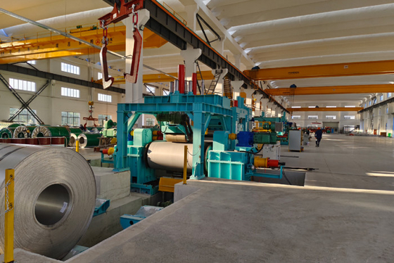 10*1800mm PLC Flat Sheet Cut To Length Line Machine For Energy Industry