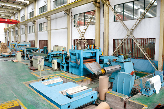 Q235 Carbon Steel Cut To Length Coil Line 10T Capacity 1.5mm Thick 1250 Wide