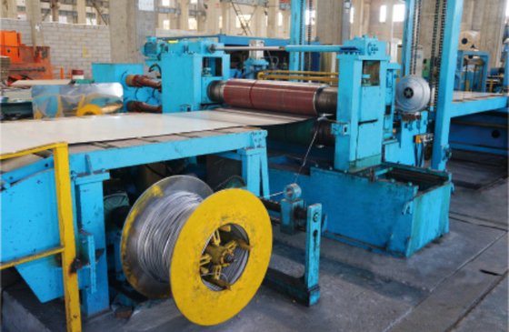 3mm 1800mm Light Gauge Steel Cut To Length Machine For Cutting Speed 100m/Min