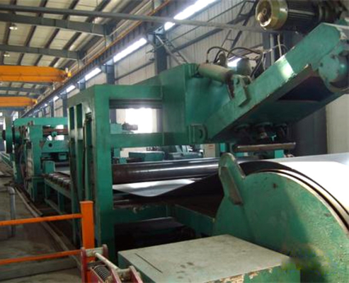2×1300mm 4 Hi Automatic Metal Cut To Length Line With 20T Coil Weight