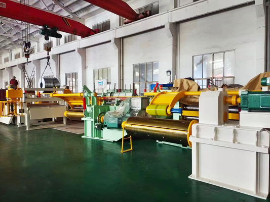 600mm Width Thin Sheet Slitting Line For 0.2-1mm thick color steel coil