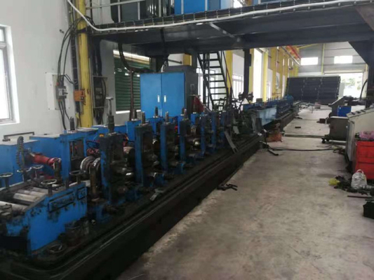 Round Pipe High Frequency Welded Tube Mill With 45m/Min High Efficiency