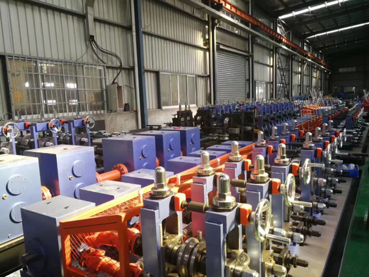 273mm High Frequency Welded Pipe Mill For Rectangular Hollow Sections